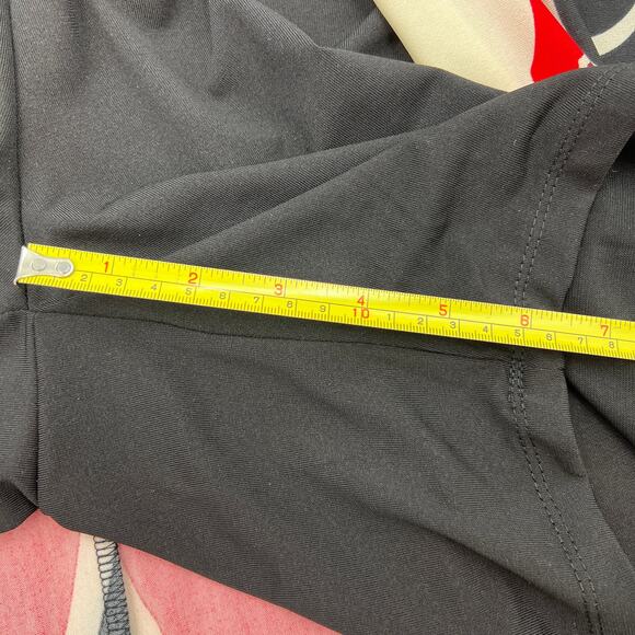 Ashley Stewart Romper Maxi Kimono Style Dress Printed Black - Picture 10 of 11